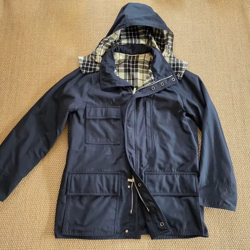 [BUNJANG] Hermes Field Jacket / 에르메스 최상급 케시미어 유틸리터리언 켄바스 필드 자켓 야상 코트