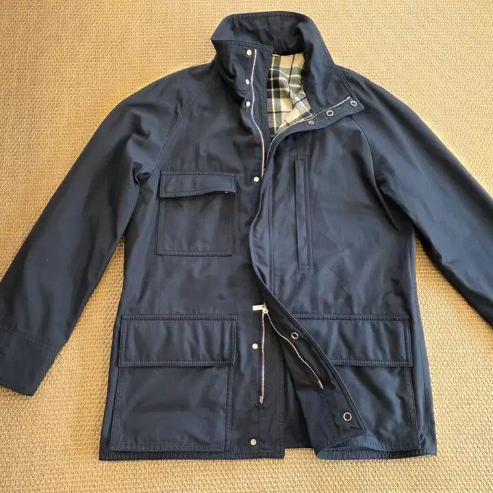 [BUNJANG] Hermes Field Jacket / 에르메스 최상급 케시미어 유틸리터리언 켄바스 필드 자켓 야상 코트