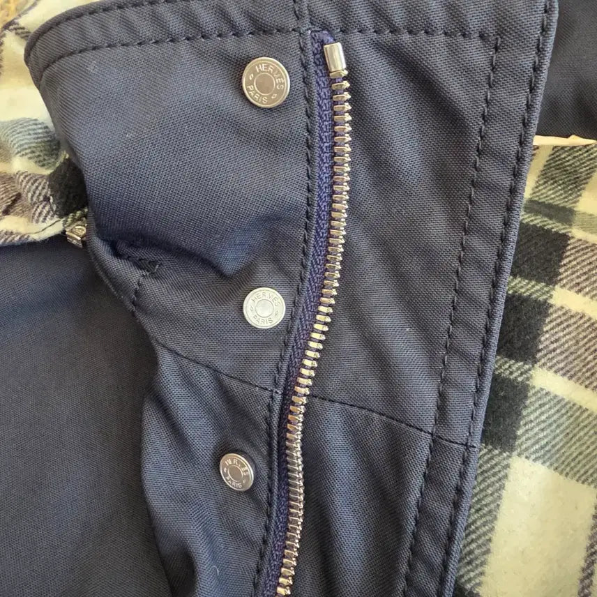 [BUNJANG] Hermes Field Jacket / 에르메스 최상급 케시미어 유틸리터리언 켄바스 필드 자켓 야상 코트