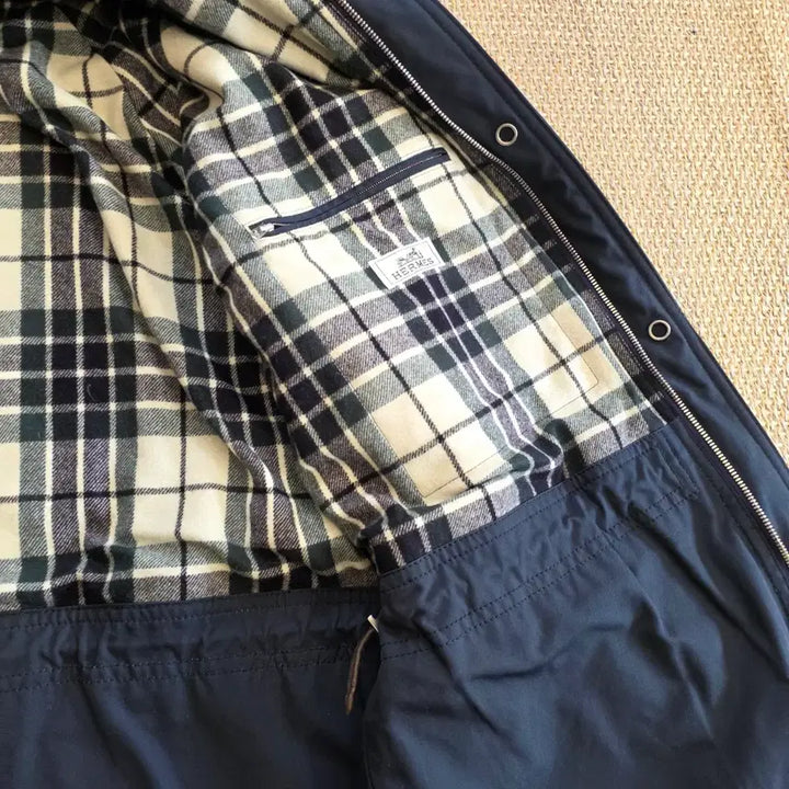 [BUNJANG] Hermes Field Jacket / 에르메스 최상급 케시미어 유틸리터리언 켄바스 필드 자켓 야상 코트