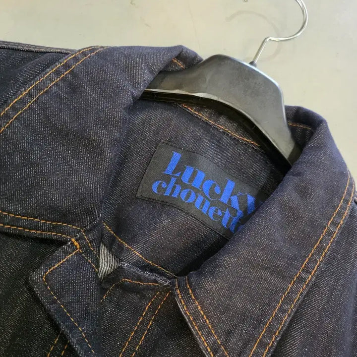 [BUNJANG] Lucky Chouette Denim Belted Shirt Jacket / 럭키슈에뜨 데님 벨티드 셔츠 자켓 24년