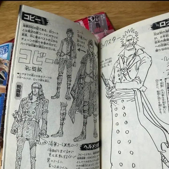 [BUNJANG] One Piece Character Setting Production Record Book / 원피스 설정 제작기록집