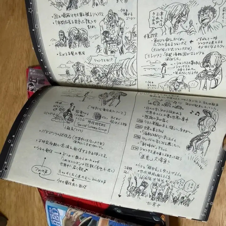 [BUNJANG] One Piece Character Setting Production Record Book / 원피스 설정 제작기록집