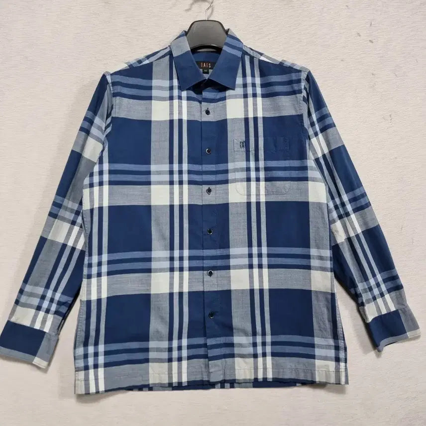 [BUNJANG] Daks Navy Check Shirt (Men&