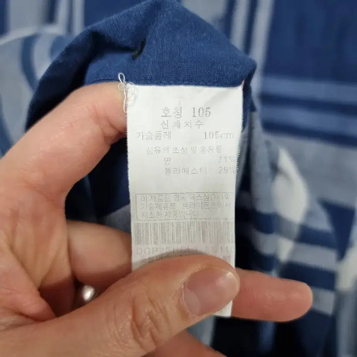 [BUNJANG] Daks Navy Check Shirt (Men&