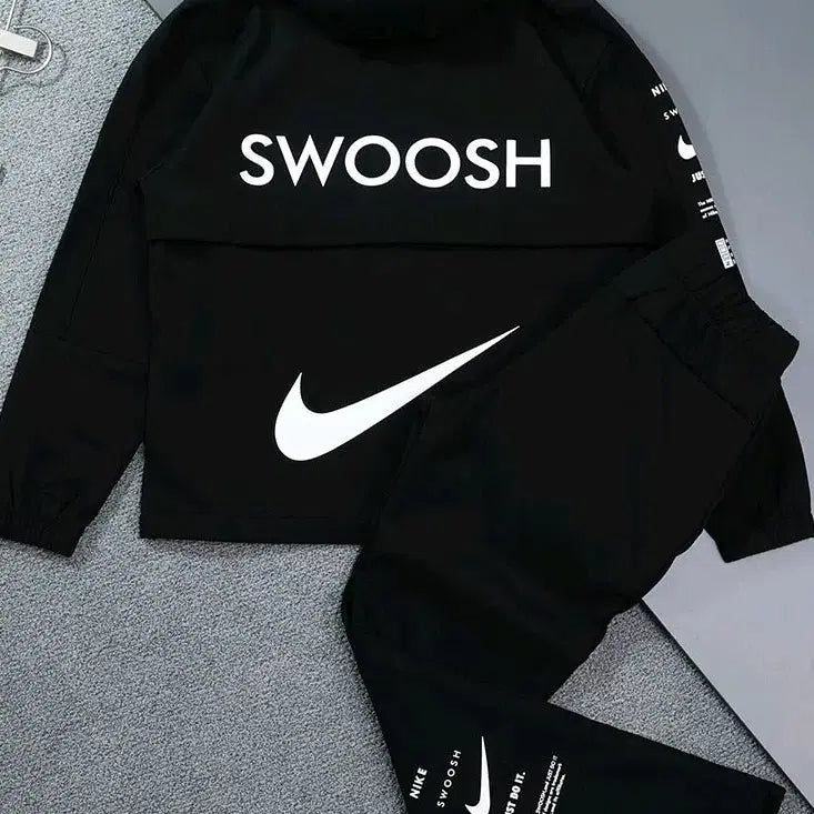 [BUNJANG] Nike Swoosh Black Training Set / 나이키 스우시 블랙 트레이닝 세트