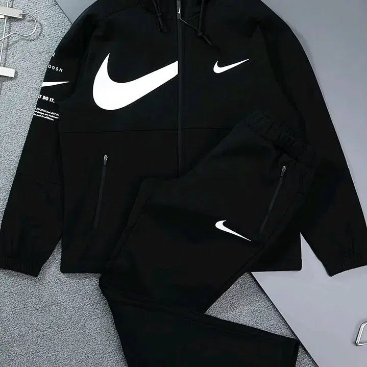 [BUNJANG] Nike Swoosh Black Training Set / 나이키 스우시 블랙 트레이닝 세트