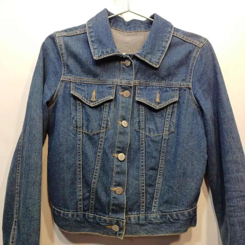 [BUNJANG] Denim Jacket Women's 80-85 Size / 청 데님 청자켓 여성용80~85사이즈 봄가을  62198