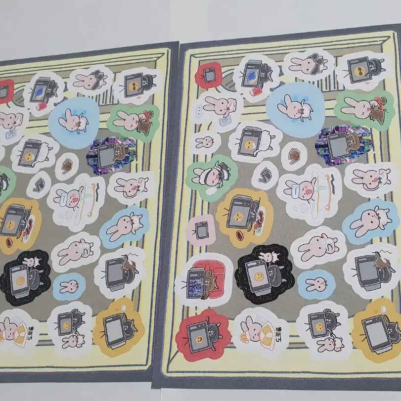 [BUNJANG] Goedamchulgeun Brown Lucky Draw Sticker Set / 괴담출근 브라운의 심야 토크쇼 럭키드로우 스티커 판매