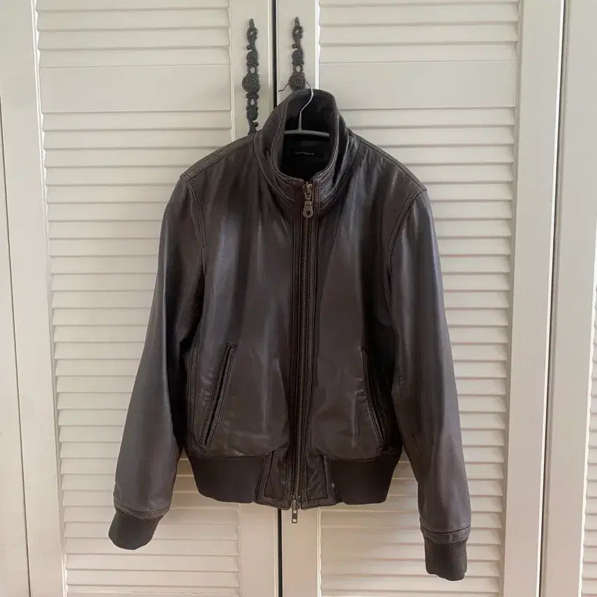 [BUNJANG] Urban Research Leather Jacket / 어반리서치 가죽자켓