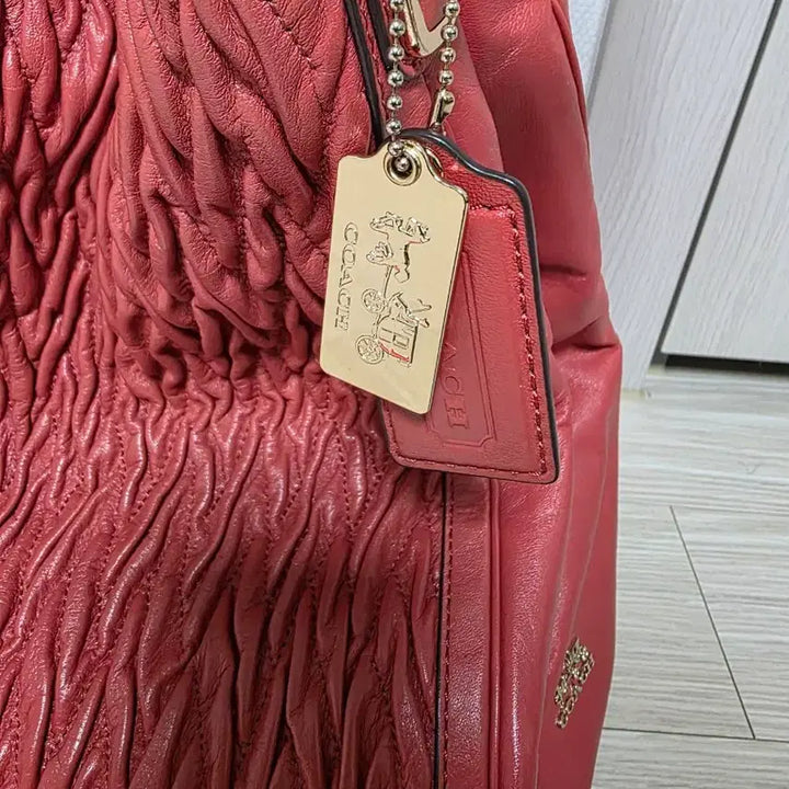 [BUNJANG] COACH Shoulder Bag Leather Handbag / 코치 COACH 숄더백 정품 고급 가방/미국/ 미사용 새제품