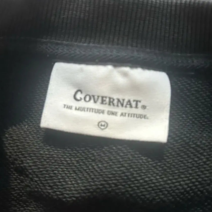 [BUNJANG] Covernat C Logo Black Sweatshirt / 커버낫 C로고 블랙 맨투맨