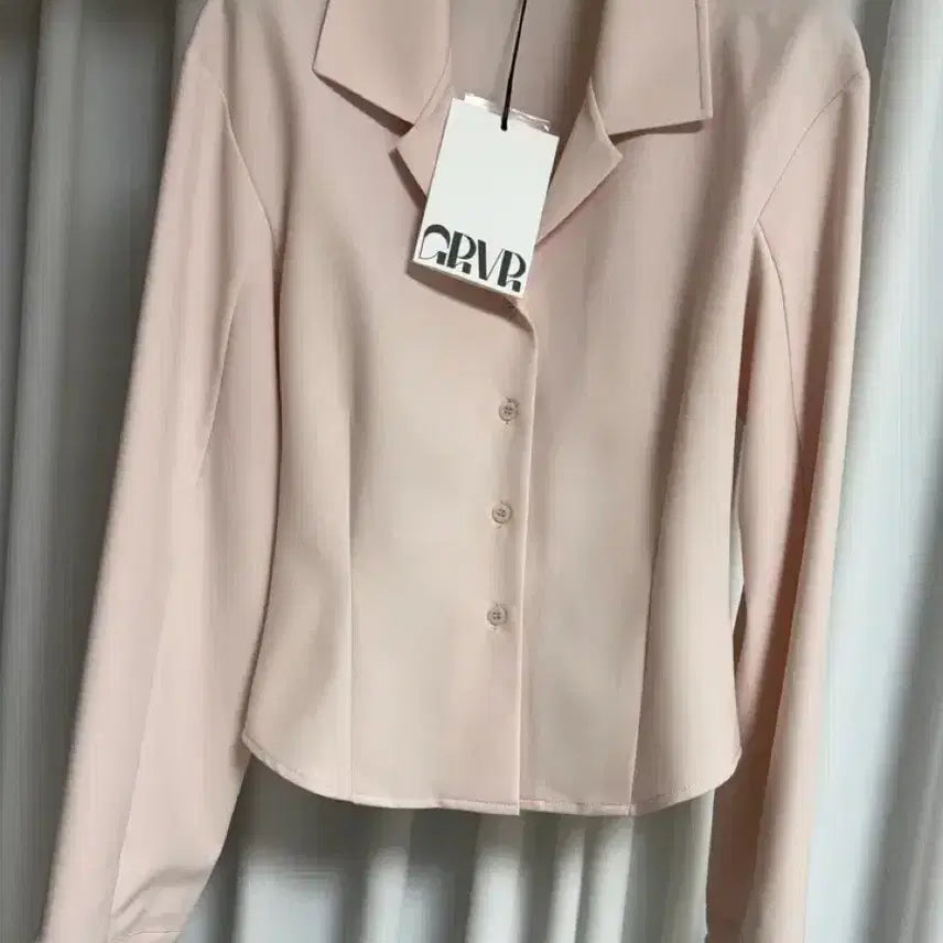 [BUNJANG] GROVE Vero Blouse Pink / 그로브 베로 블라우스 핑크
