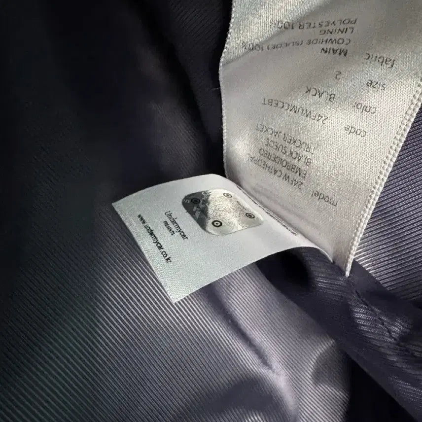 [BUNJANG] Undermycar Cologne Cathedral Suede Trucker Jacket / 언더마이카 쾰른성당 스웨이드 트러커자켓 블랙