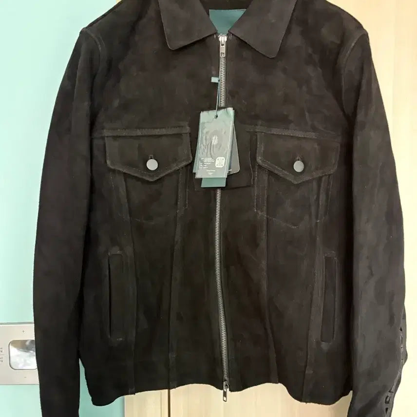 [BUNJANG] Undermycar Cologne Cathedral Suede Trucker Jacket / 언더마이카 쾰른성당 스웨이드 트러커자켓 블랙