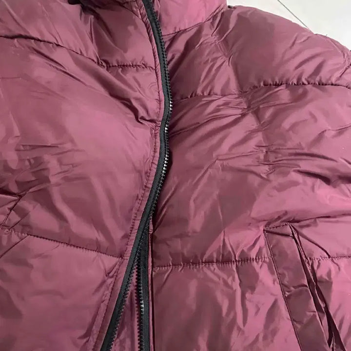 [BUNJANG] Short Burgundy Padded Jacket / 버건디 숏패딩 90