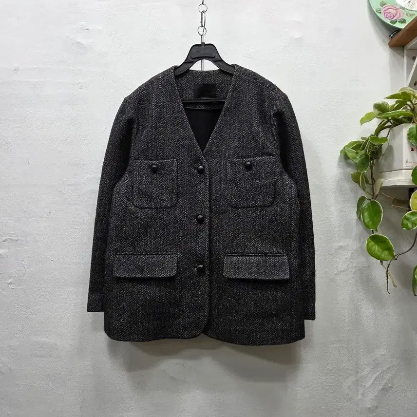 [BUNJANG] JePyeong Verti Italian Wool Jacket / 제평베르띠/이탈리안울자켓38(66-77)