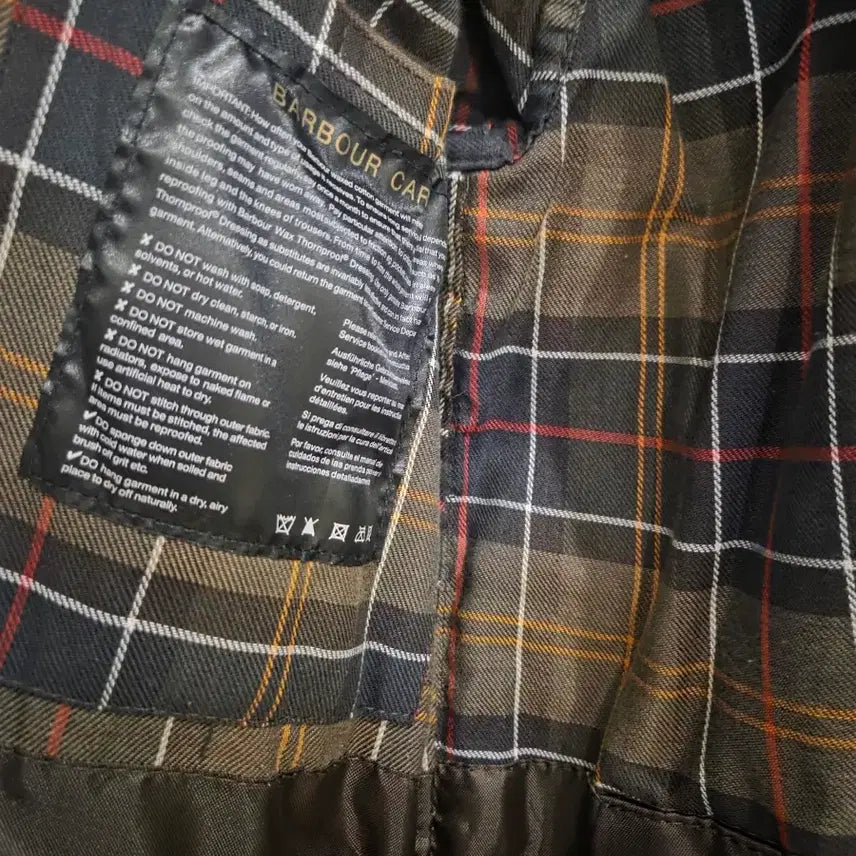 [BUNJANG] Barbour Brown Wax Jacket / 바버 브라운 왁스 자켓