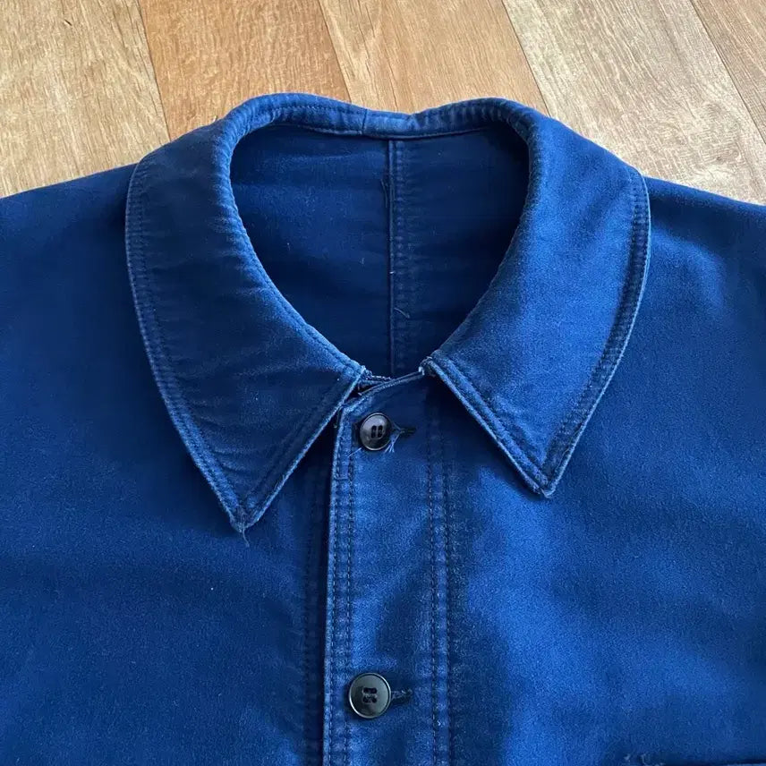 [BUNJANG] 50s French Moleskin Work Jacket / (레어)50s 프렌치 몰스킨 워크 자켓