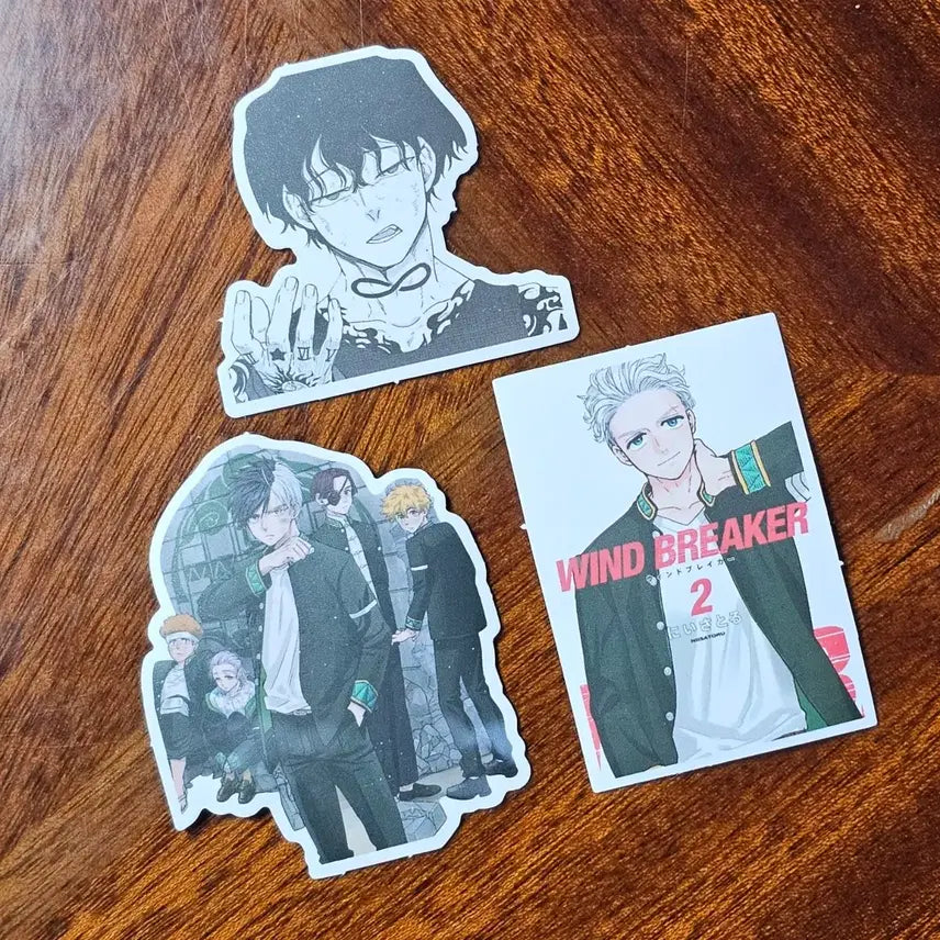 [BUNJANG] Winbre Original Black and White Sculpture Stickers / 윈브레 원화 흑백 조각 스티커 판매합니다.