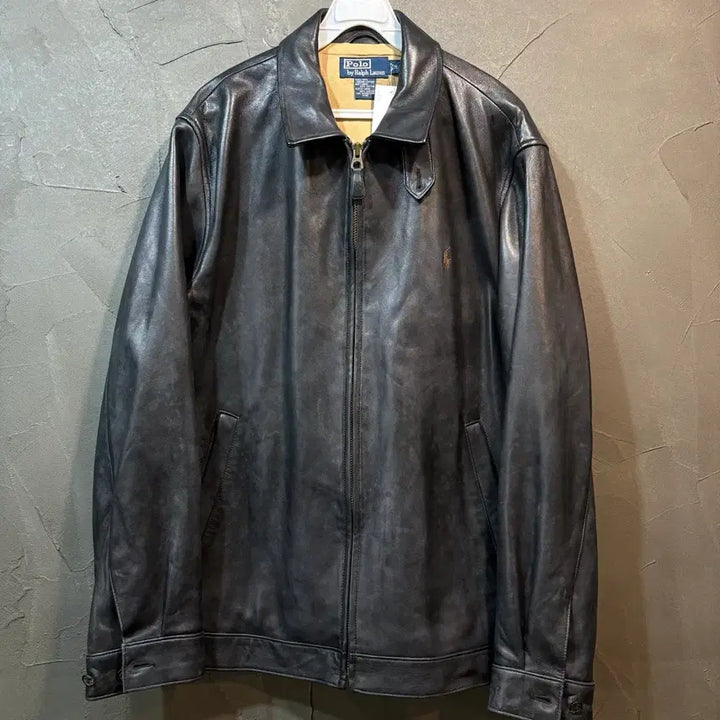[BUNJANG] Polo Ralph Lauren Maxwell Leather Jacket / [M] POLO 폴로 랄프로렌 양가죽 맥스웰  자켓