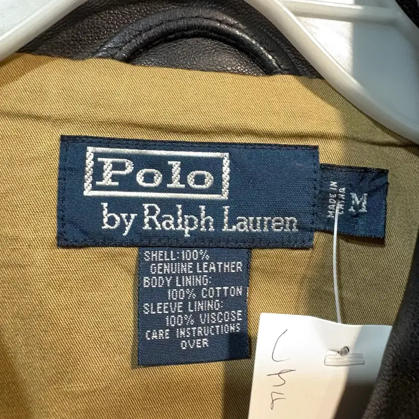[BUNJANG] Polo Ralph Lauren Maxwell Leather Jacket / [M] POLO 폴로 랄프로렌 양가죽 맥스웰  자켓
