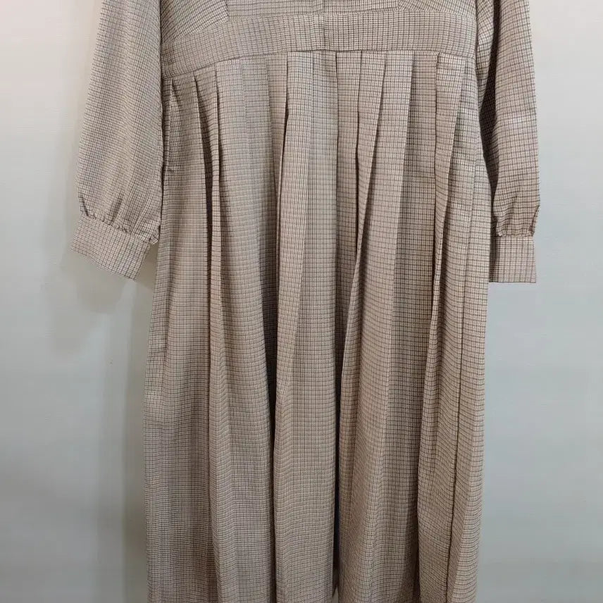 [BUNJANG] MIXXO Check Long Dress / * MIXXO 체크롱원피스