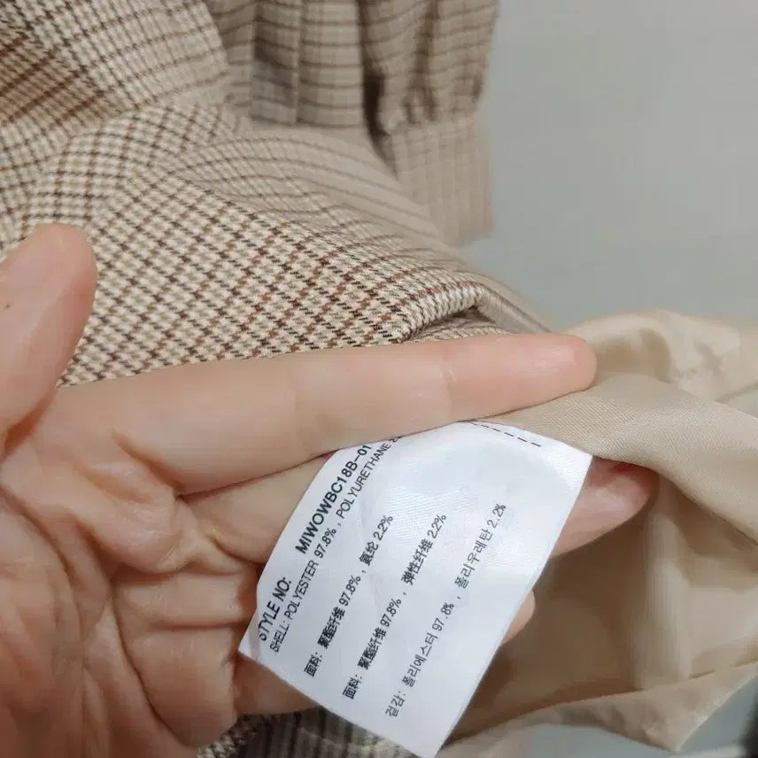 [BUNJANG] MIXXO Check Long Dress / * MIXXO 체크롱원피스