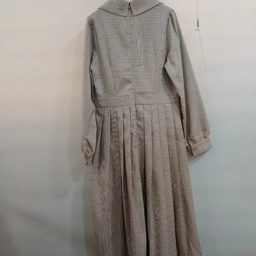 [BUNJANG] MIXXO Check Long Dress / * MIXXO 체크롱원피스