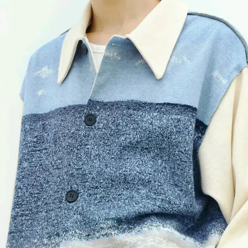 [BUNJANG] 웨이비니스 디오션 셔츠 자켓 / 웨이비니스 디오션 셔츠 자켓