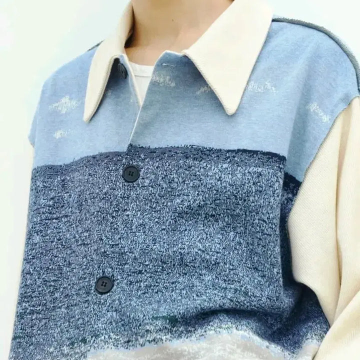 [BUNJANG] 웨이비니스 디오션 셔츠 자켓 / 웨이비니스 디오션 셔츠 자켓