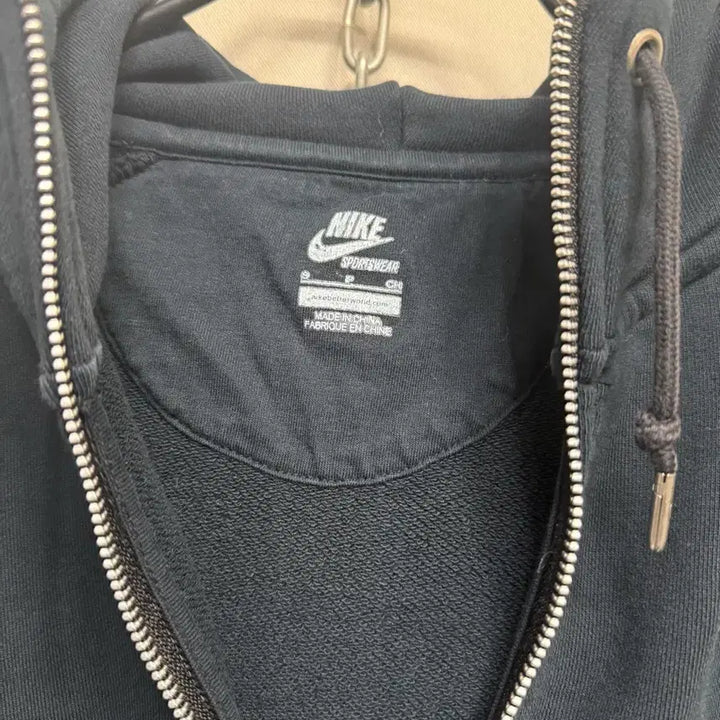 [BUNJANG] Nike Hooded Zip-up Black S / 나이키 후드집업 블랙 S