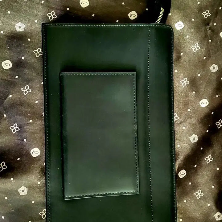 [BUNJANG] TI FOR MEN Leather Clutch Pouch / [미사용 새상품] 티아이포맨 소가죽 클러치백 파우치