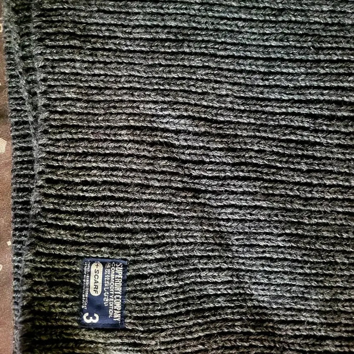 [BUNJANG] Superdry Wool Muffler / [미착용 새상품] SUPERDRY 슈퍼드라이 울 머플러 목도리