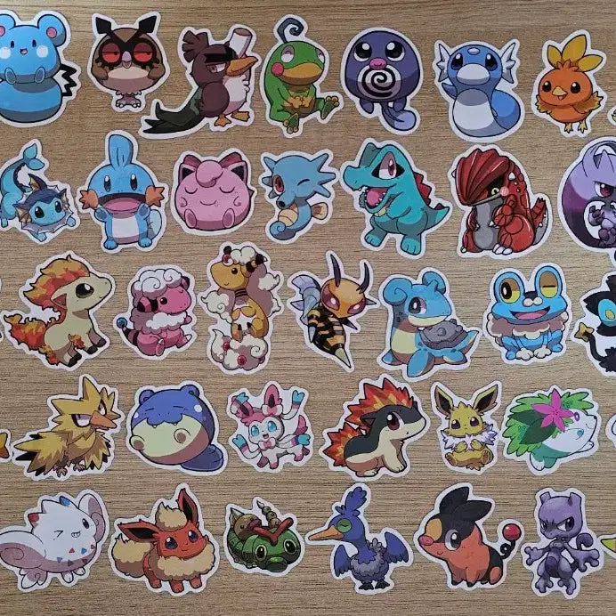 [BUNJANG] Pokemon Sticker Set / 포켓몬 조각 스티커 판매합니다.