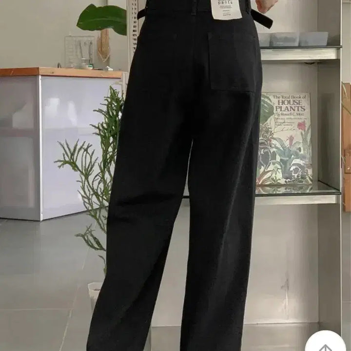 [BUNJANG] Ablie Black Wide Pants Size S / 에이블리 블랙 와이드 팬츠 S