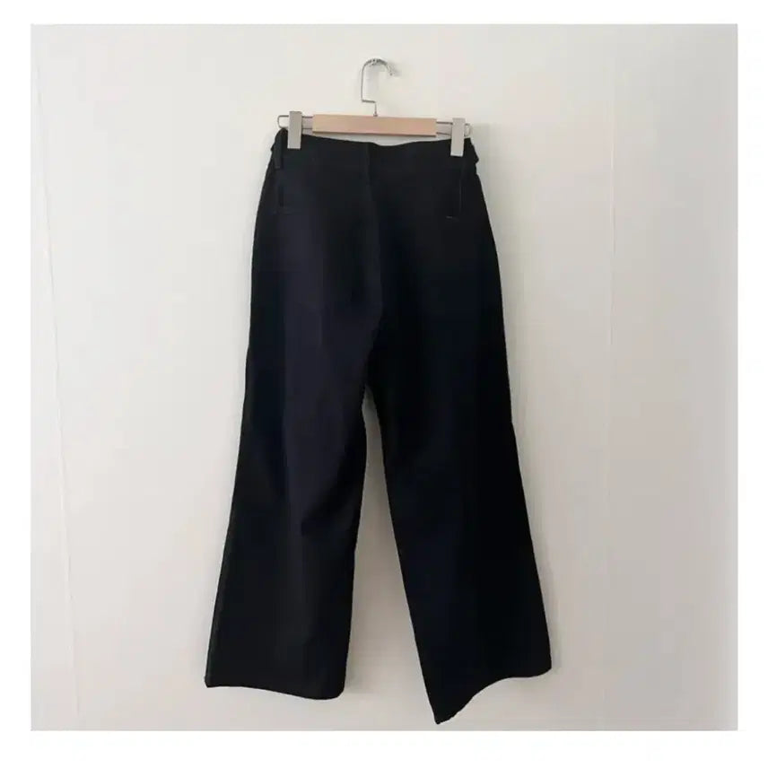 [BUNJANG] Ably Black Wide Pants S / 에이블리 블랙 와이드 팬츠 S
