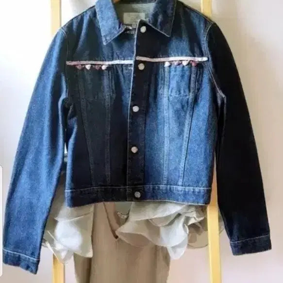 [BUNJANG] Bluemarine Bluegirl Short Denim Jacket / 블루마린 블루걸 청자켓 숏자켓