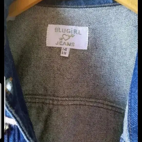 [BUNJANG] Bluemarine Bluegirl Short Denim Jacket / 블루마린 블루걸 청자켓 숏자켓