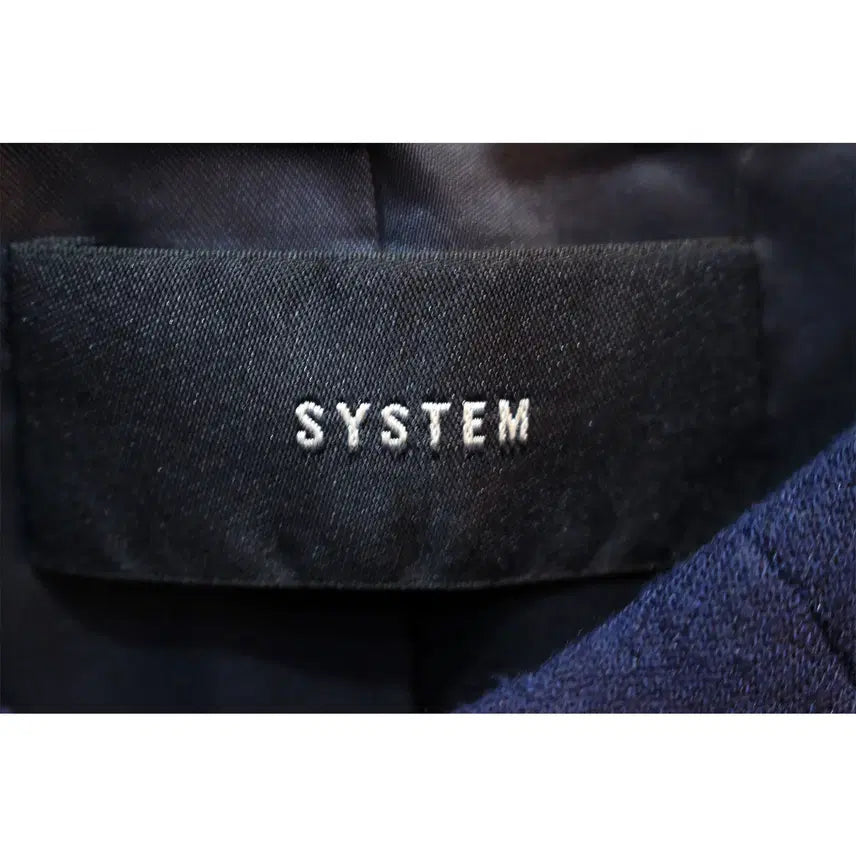 [BUNJANG] System Rayon Blend Zip Jacket / M 한섬 시스템 레이온혼방 집업 자켓 b336
