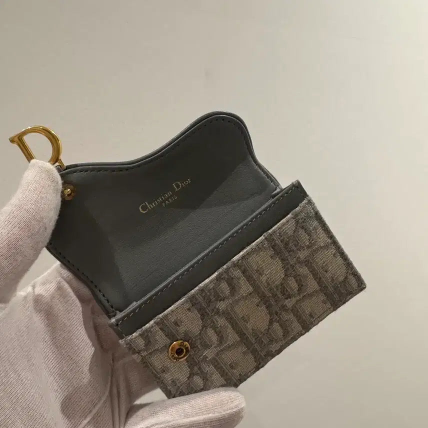 [BUNJANG] Dior Oblique Card Holder / 디올 여성 카드지갑 오블리크