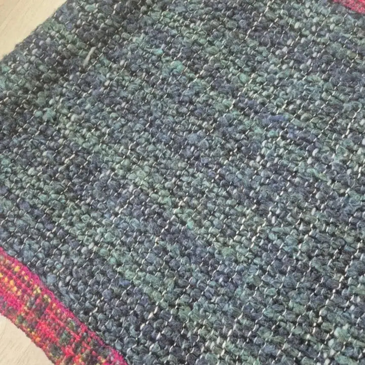 [BUNJANG] Chanel Tweed Wool Silk Skirt / 정품 샤넬 트위드 울 실크 스커트 38 26 27 55