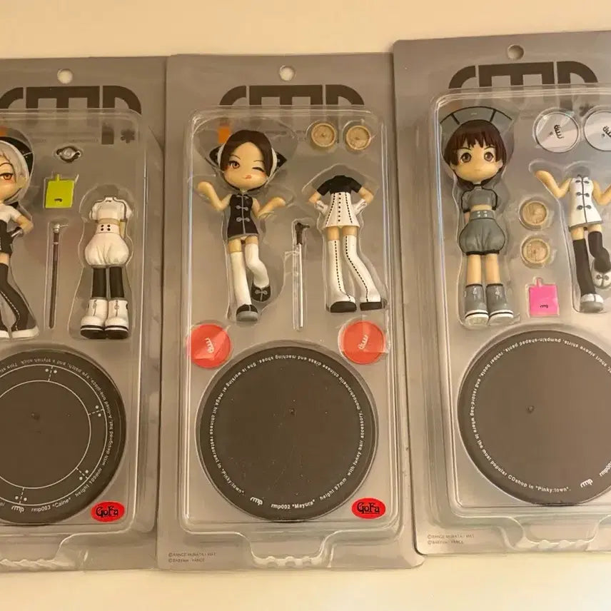 [BUNJANG] Murata Range Pinky Street RMP Set Figures / 무라타랜지 핑키스트리트 RMP 세트 나주나 마유라 카이네