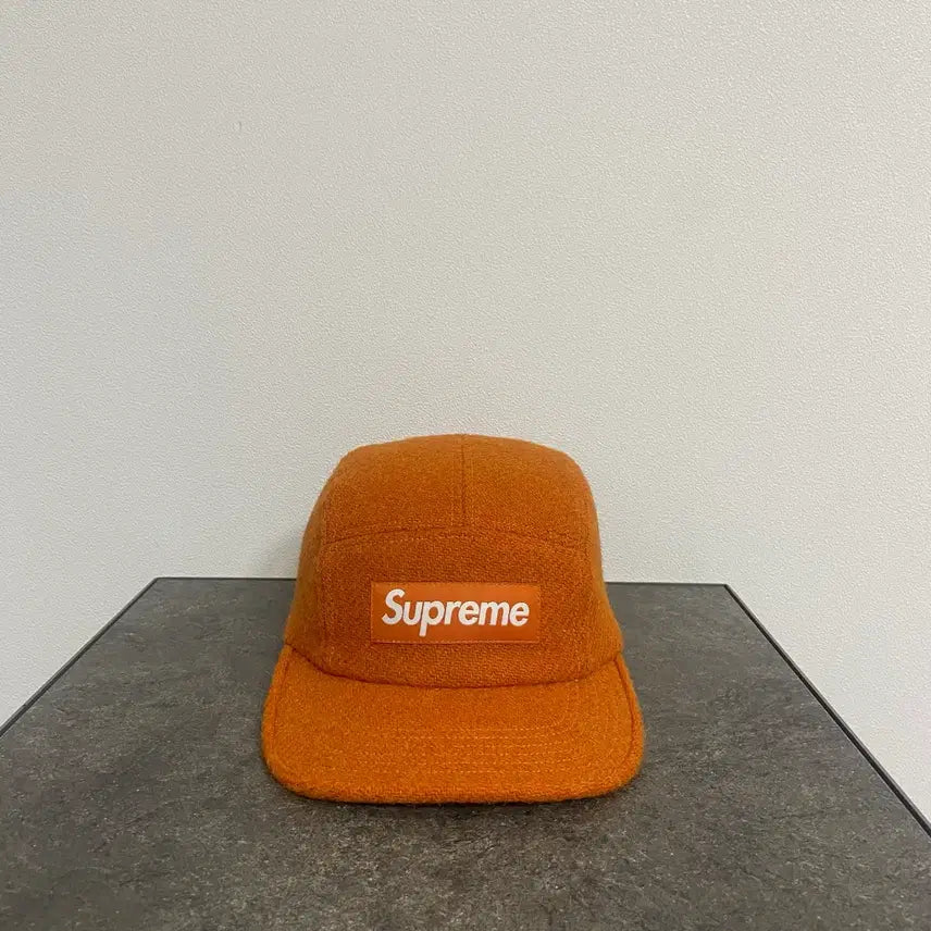 [BUNJANG] Supreme Box Logo Camp Cap Orange / (OS) 슈프림 박스로고 캠프캡 모자 오렌지