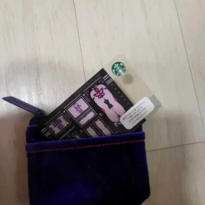 [BUNJANG] Starbucks Anna Sui Card & Pouch Set / 스타벅스 안나수이 카드 / 파우치