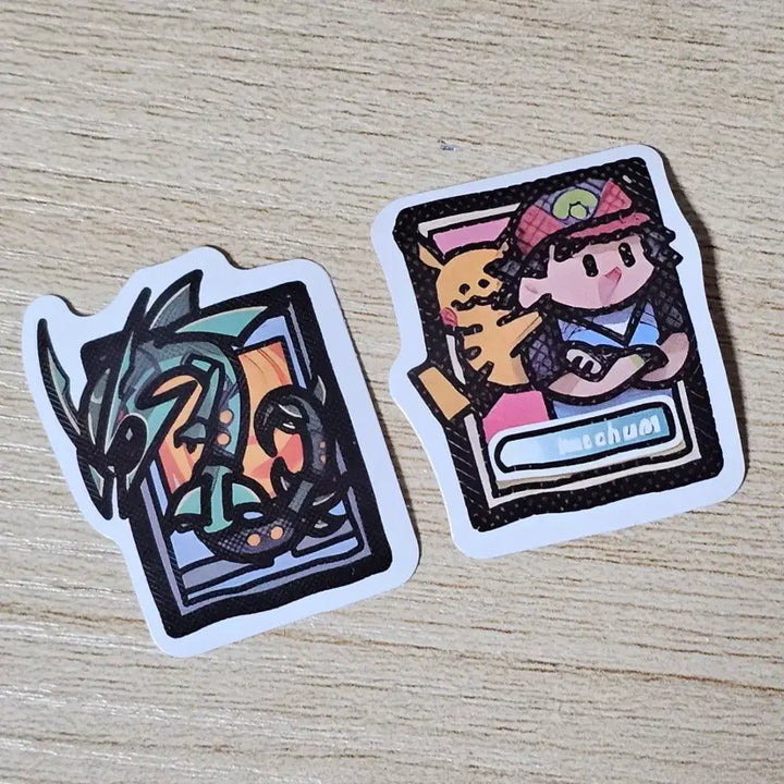 [BUNJANG] Pokemon Card Stickers Bundle / 포켓몬 카드 조각 스티커 판매합니다.