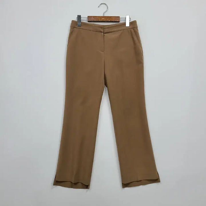 [BUNJANG] Juke Brown Slit Bootcut Slacks / 주크 브라운 슬릿 부츠컷 슬랙스/55/앨리스/399