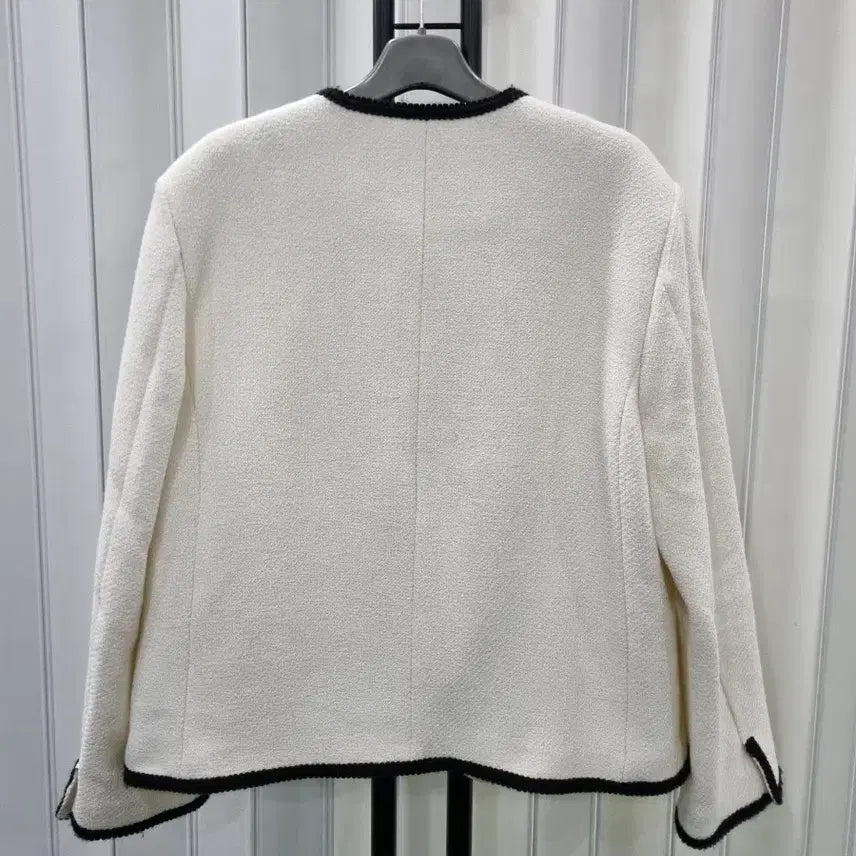 [BUNJANG] MIXXO Ivory Tweed Jacket / MIXXO 아이보리 트위드 자켓