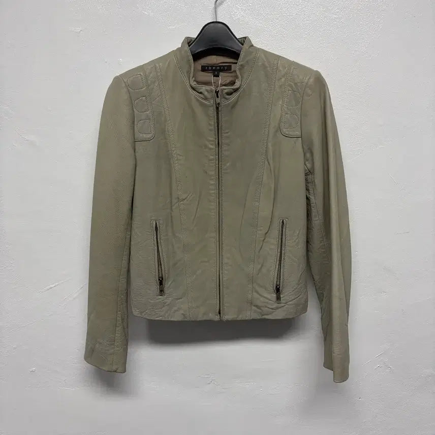 [BUNJANG] Theory Lambskin Leather Jacket / 띠어리 양가죽 자켓