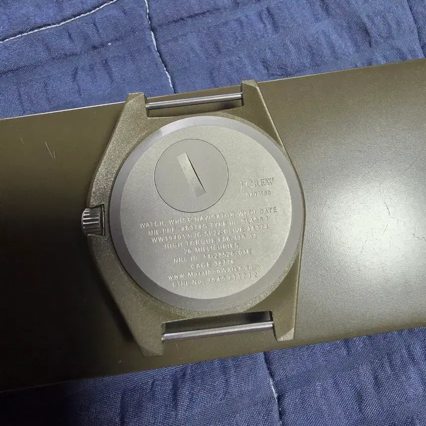 [BUNJANG] Marathon J.Crew Pilot Navigator Quartz Watch / 마라톤 제이크루 파일럿 네비게이터 쿼츠 41미리 쿼츠 시계구성품 겉박스